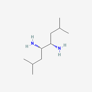 molecular formula C10H24N2 B14909103 (4S,5S)-2,7-dimethyloctane-4,5-diamine 