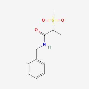 n-Benzyl-2-(methylsulfonyl)propanamide