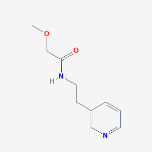 molecular formula C10H14N2O2 B14909127 2-Methoxy-N-(2-(pyridin-3-yl)ethyl)acetamide 