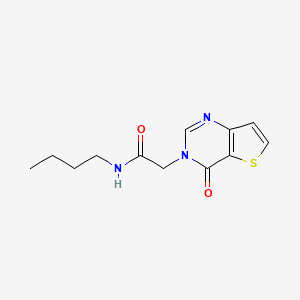 n-Butyl-2-(4-oxothieno[3,2-d]pyrimidin-3(4h)-yl)acetamide