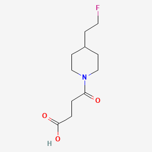 4-(4-(2-Fluoroethyl)piperidin-1-yl)-4-oxobutanoic acid