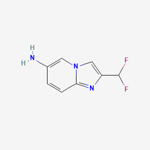 2-(Difluoromethyl)imidazo[1,2-a]pyridin-6-amine