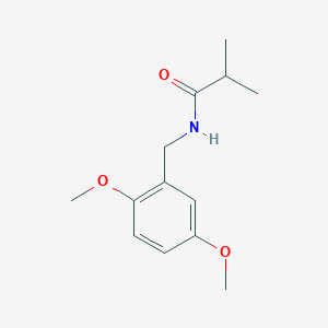 n-(2,5-Dimethoxybenzyl)isobutyramide