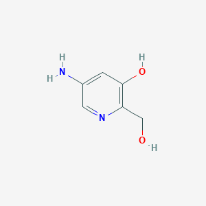 5-Amino-2-(hydroxymethyl)pyridin-3-ol