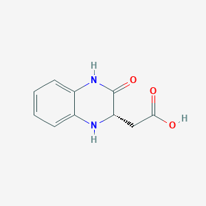 (S)-2-(3-Oxo-1,2,3,4-tetrahydroquinoxalin-2-yl)acetic acid