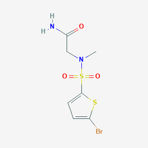 2-((5-Bromo-N-methylthiophene)-2-sulfonamido)acetamide