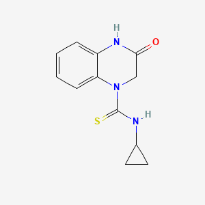 n-Cyclopropyl-3-oxo-3,4-dihydroquinoxaline-1(2h)-carbothioamide