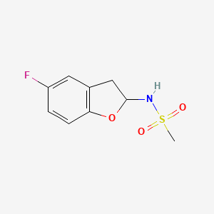 n-(5-Fluoro-2,3-dihydrobenzofuran-2-yl)methanesulfonamide