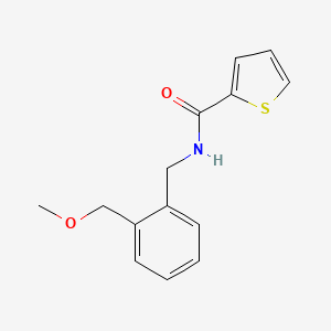 n-(2-(Methoxymethyl)benzyl)thiophene-2-carboxamide