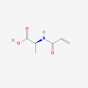 molecular formula C6H9NO3 B14909720 Acryloyl-l-alanine 