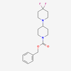 Benzyl 4,4-difluoro-[1,4'-bipiperidine]-1'-carboxylate