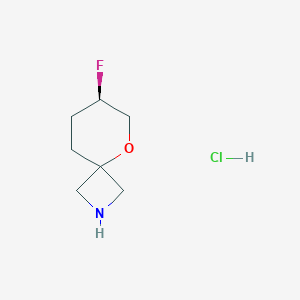 (R)-7-Fluoro-5-oxa-2-azaspiro[3.5]nonane hydrochloride