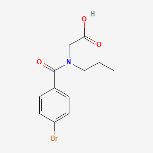 n-(4-Bromobenzoyl)-n-propylglycine