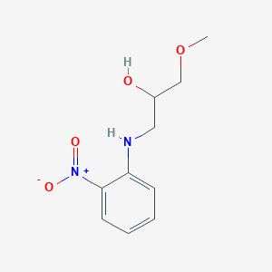 1-Methoxy-3-((2-nitrophenyl)amino)propan-2-ol