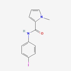 N-(4-iodophenyl)-1-methyl-1H-pyrrole-2-carboxamide