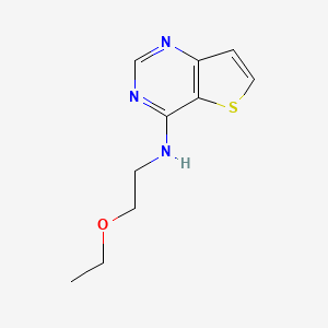 molecular formula C10H13N3OS B14909791 N-(2-ethoxyethyl)thieno[3,2-d]pyrimidin-4-amine 