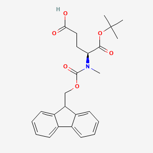 molecular formula C25H29NO6 B14909805 Fmoc-N-Me-Glu-OtBu 