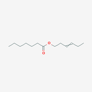 Heptanoic acid, (3Z)-3-hexenyl ester