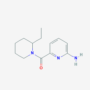 molecular formula C13H19N3O B14909884 (6-Aminopyridin-2-yl)(2-ethylpiperidin-1-yl)methanone 