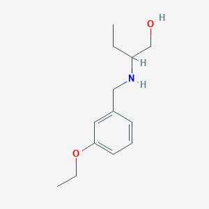 2-((3-Ethoxybenzyl)amino)butan-1-ol