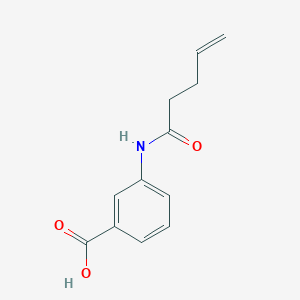 3-(Pent-4-enamido)benzoic acid