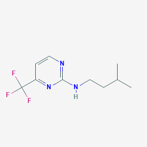 n-Isopentyl-4-(trifluoromethyl)pyrimidin-2-amine