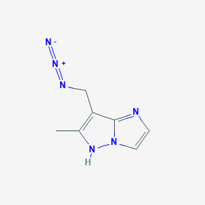 7-(azidomethyl)-6-methyl-1H-imidazo[1,2-b]pyrazole