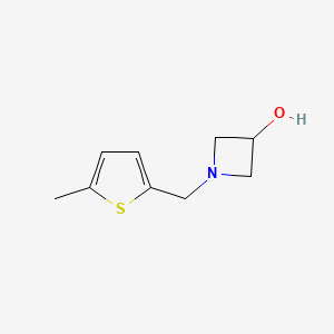 1-((5-Methylthiophen-2-yl)methyl)azetidin-3-ol