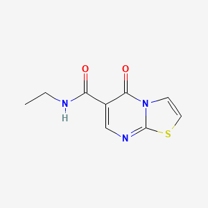 molecular formula C9H9N3O2S B14910172 n-Ethyl-5-oxo-5h-thiazolo[3,2-a]pyrimidine-6-carboxamide 