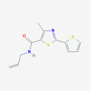 n-Allyl-4-methyl-2-(thiophen-2-yl)thiazole-5-carboxamide