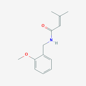 n-(2-Methoxybenzyl)-3-methylbut-2-enamide