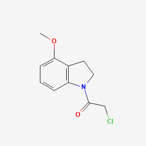2-Chloro-1-(4-methoxyindolin-1-yl)ethan-1-one