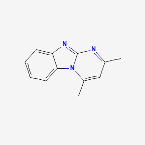 2,4-Dimethylpyrimido[1,2-a]benzimidazole