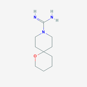 1-Oxa-9-azaspiro[5.5]undecane-9-carboximidamide