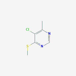 5-Chloro-4-methyl-6-(methylthio)pyrimidine