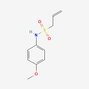 N-(4-methoxyphenyl)prop-2-ene-1-sulfonamide