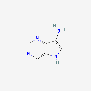 5H-pyrrolo[3,2-d]pyrimidin-7-amine