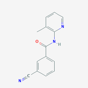 3-cyano-N-(3-methylpyridin-2-yl)benzamide