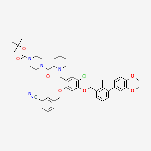 molecular formula C46H51ClN4O7 B14910634 PD-1/PD-L1-IN-12 