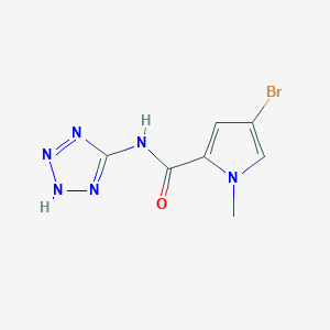 4-Bromo-1-methyl-N-(2h-tetrazol-5-yl)-1h-pyrrole-2-carboxamide