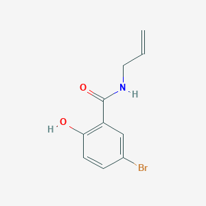 molecular formula C10H10BrNO2 B14910684 n-Allyl-5-bromo-2-hydroxybenzamide 