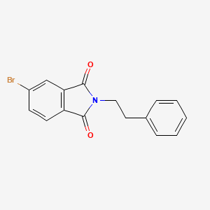 5-bromo-2-(2-phenylethyl)-1H-isoindole-1,3(2H)-dione