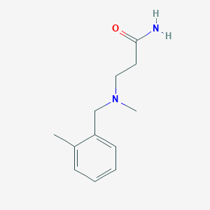 3-(Methyl(2-methylbenzyl)amino)propanamide