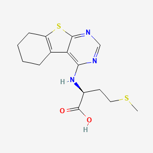 N-(5,6,7,8-Tetrahydro[1]benzothieno[2,3-d]pyrimidin-4-yl)methionine