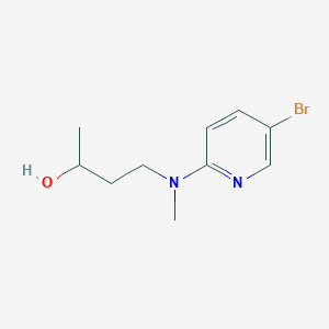 4-((5-Bromopyridin-2-yl)(methyl)amino)butan-2-ol