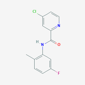 4-Chloro-N-(5-fluoro-2-methylphenyl)picolinamide