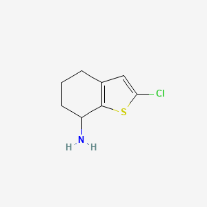 2-Chloro-4,5,6,7-tetrahydrobenzo[b]thiophen-7-amine