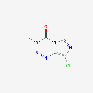 8-Chloro-3-methylimidazo[5,1-d][1,2,3,5]tetrazin-4(3H)-one