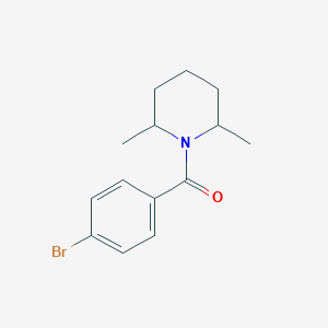 (4-Bromophenyl)(2,6-dimethylpiperidin-1-yl)methanone