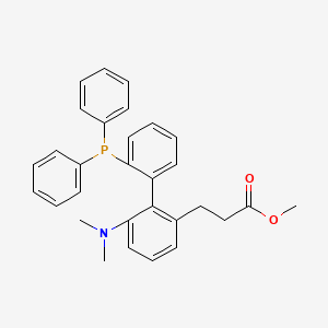 Methyl 3-(6-(dimethylamino)-2'-(diphenylphosphanyl)-[1,1'-biphenyl]-2-yl)propanoate